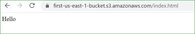 Checking the content of file of AWS S3 bucket using the AWS S3 URL